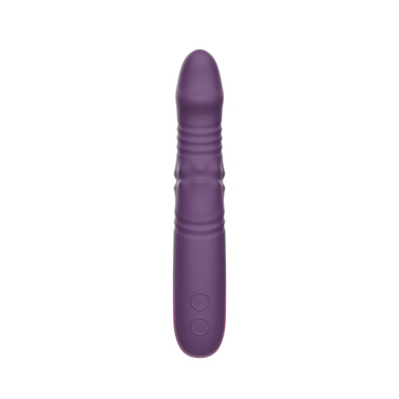 VIBRATORE PUNTO G PER DONNA CON VIBRAZIONE + PERLE + MOVIMENTO SU E GIU'