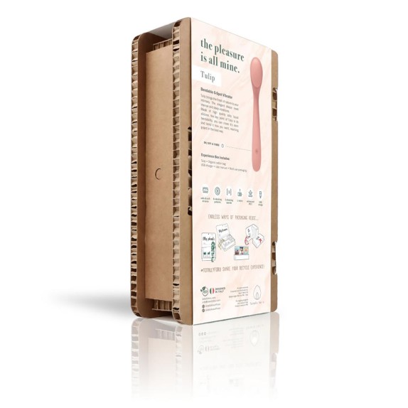 TULIP VIBRATORE PER PUNTO G PIEGHEVOLE PER DONNA IN SILICONE