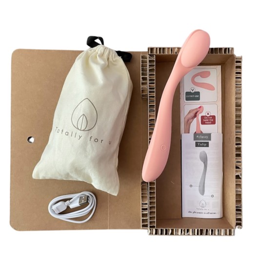 TULIP VIBRATORE PER PUNTO G PIEGHEVOLE PER DONNA IN SILICONE