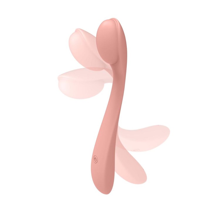 TULIP VIBRATORE PER PUNTO G PIEGHEVOLE PER DONNA IN SILICONE