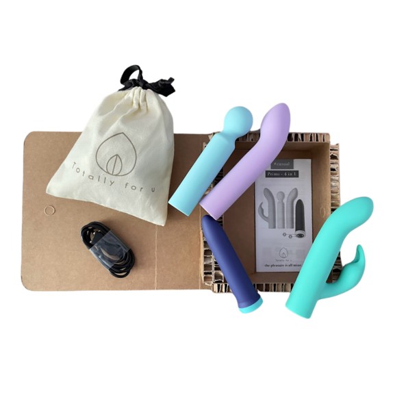 PRIMO 4IN1 KIT DI VIBRATORI SEXY PER DONNA CON BULLET RICARICABILE