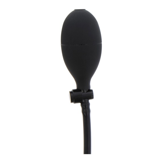 PLUG ANALE IN SILICONE GONFIABILE STARTER CON POMPETTA MANUALE