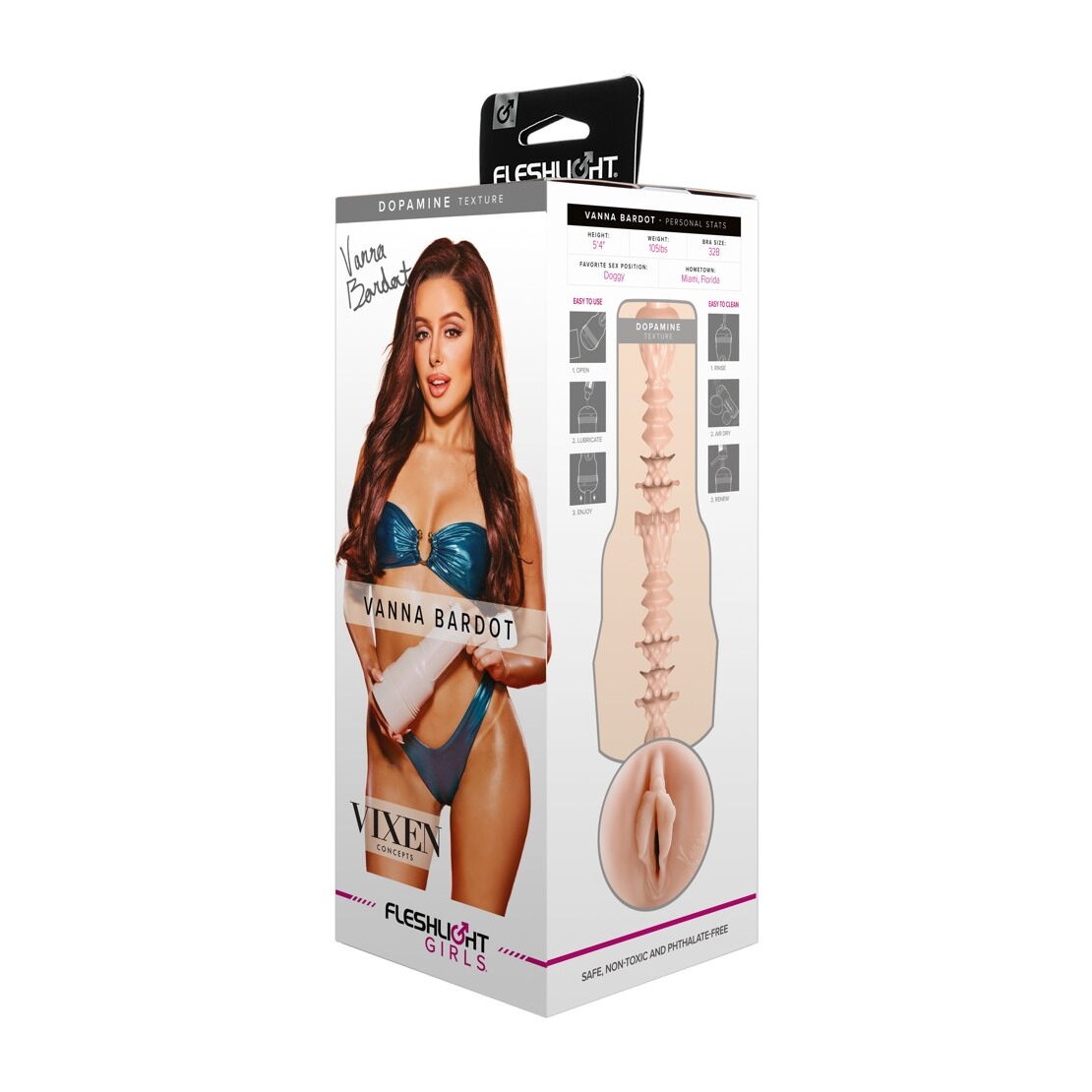 VANNA BARDOT FLESHLIGHT VAGINA REALISTICA...