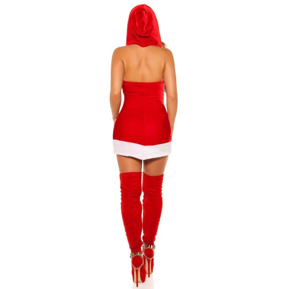 copy of MINI ABITO SEXY DA BABBA NATALE CON CAPPUCCIO