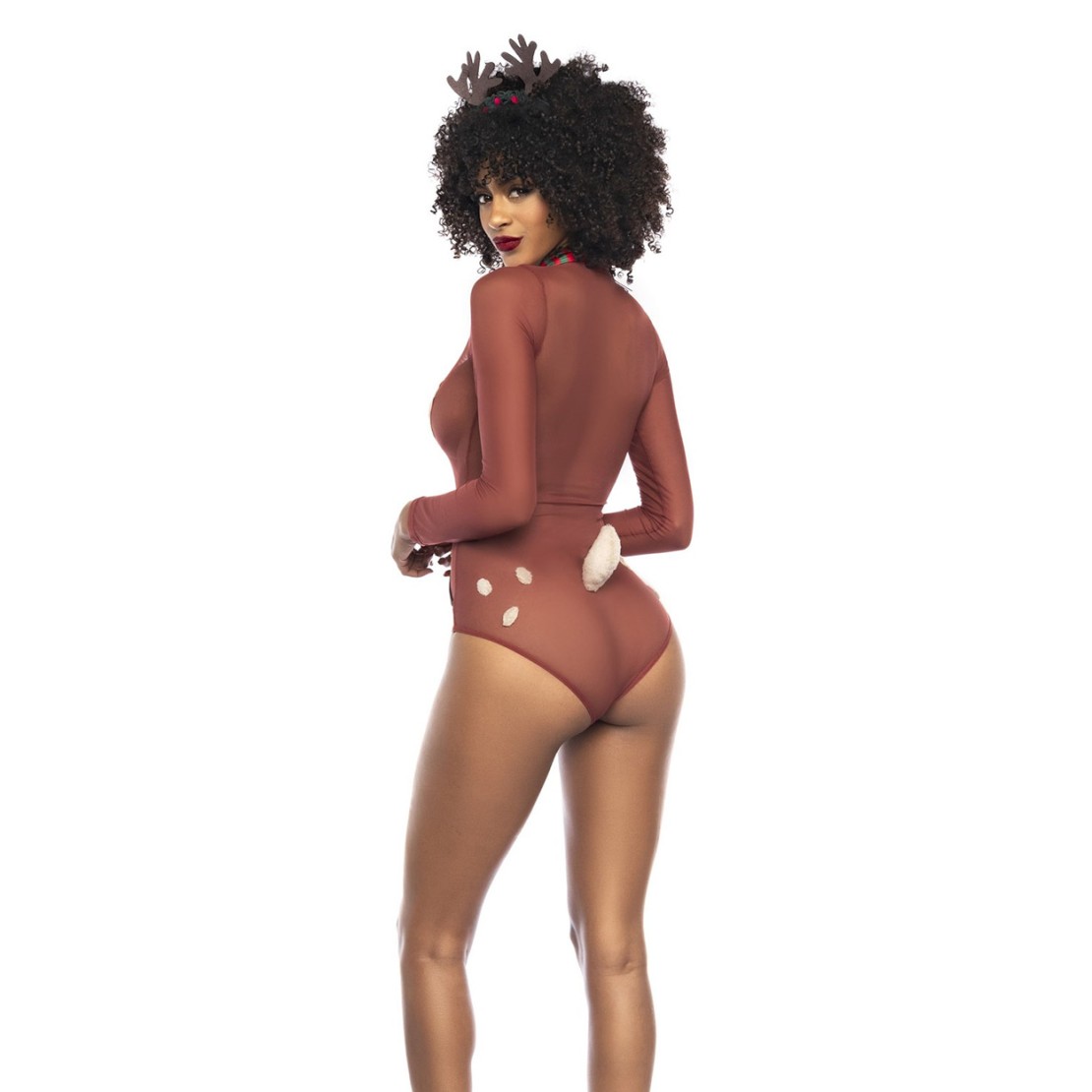COSTUME TRAVESTIMENTO DA RENNA SEXY BODY CON...