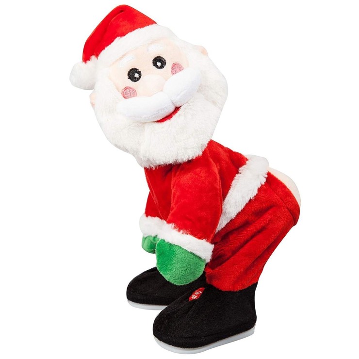 BABBO NATALE BALLERINO CON SUONO GADGET