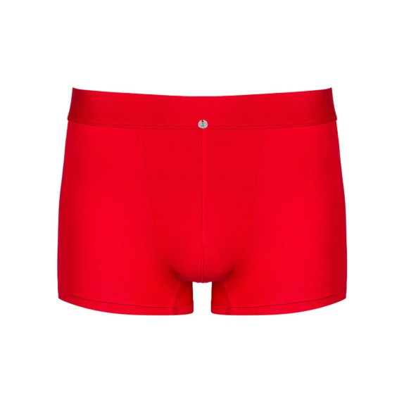BOXER SEXY PER UOMO ROSSI CON INSERTI LATERALI IN MICRORETE BOLDERO OBSESSIVE
