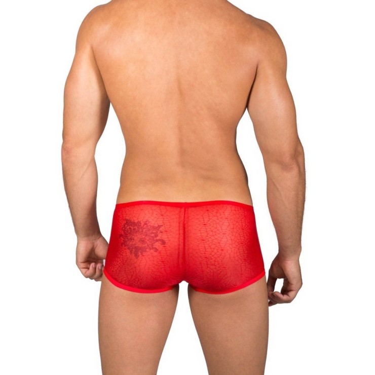 BOXER SEXY PER UOMO IN TULLE EFFETTO PUSH UP EROS VENEZIANI 2