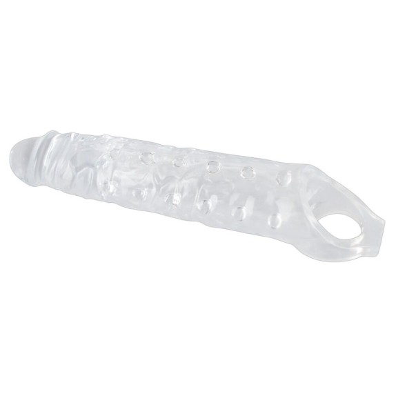 PROLUNGA TRASPARENTE PER PENE SEX TOY CRYSTAL SKIN
