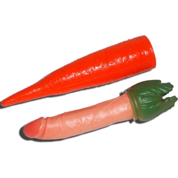 CAROTA GADGET SCHERZOSO SEXY CON SORPRESA DI PENE DENTRO