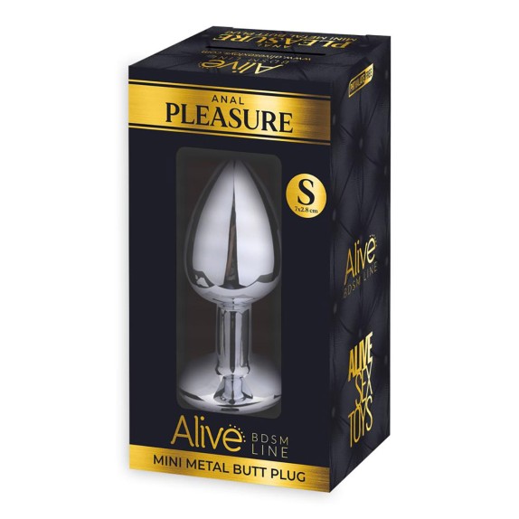 copy of PLUG ANALE CON GIOIELLO ROSSO IN VARIE MISURE ALIVE PLEASURE