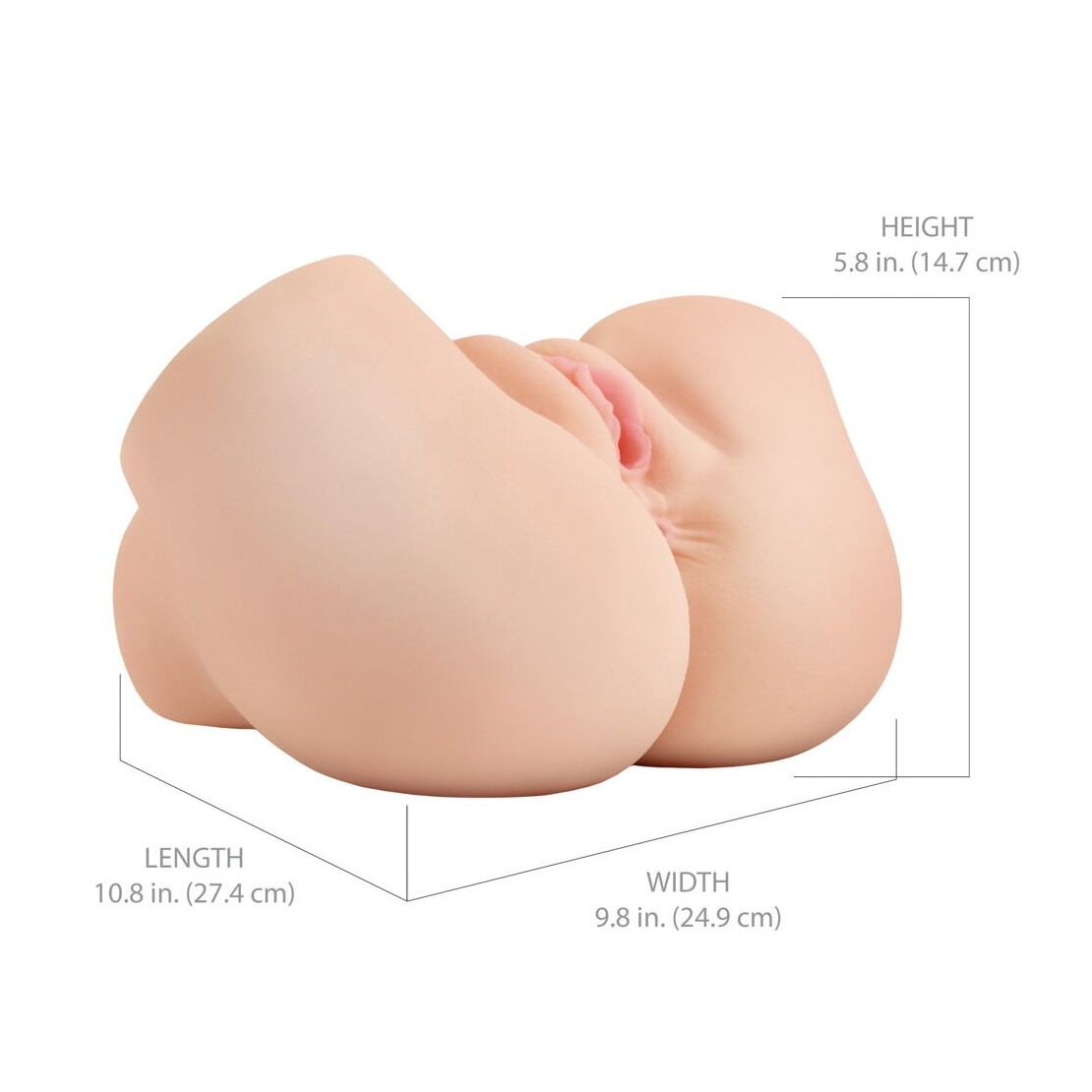 SEDERE CON ANO E VAGINA VIBRANTE CON SUZIONE...