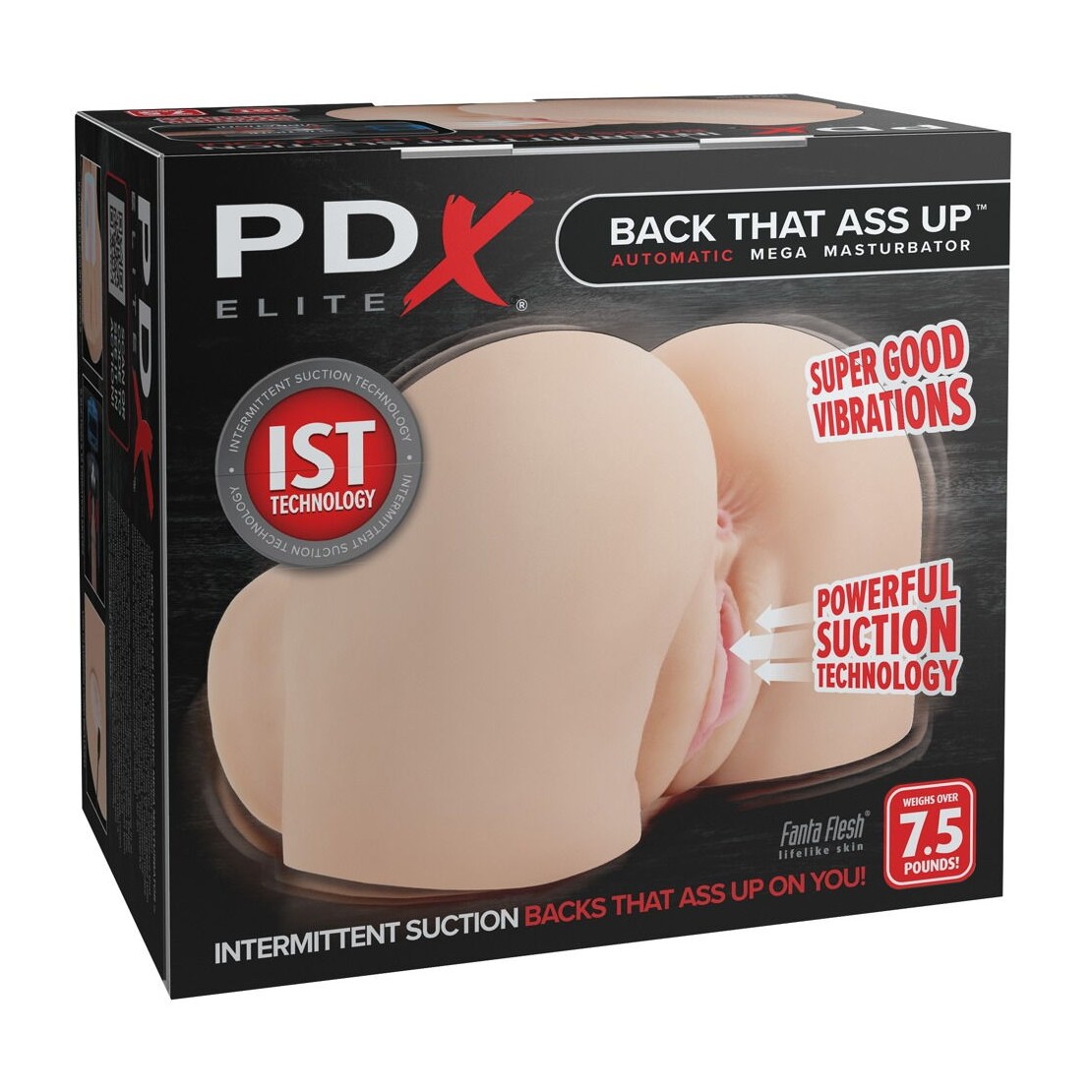 SEDERE CON ANO E VAGINA VIBRANTE CON SUZIONE...