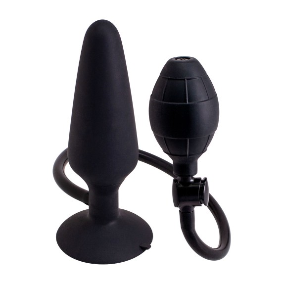 TAPPO PLUG ANALE LARGE IN SILICONE GONFIABILE