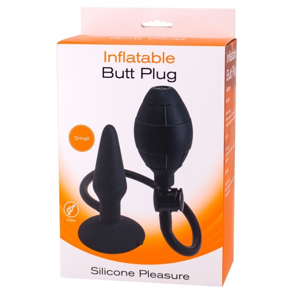 TAPPO ANALE GONFIABILE IN SILICONE SMALL