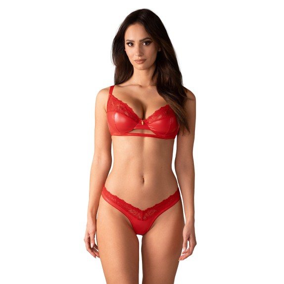 copy of COMPLETO INTIMO SEXY PER DONNA LUCIDO CON PIZZO SET 2 PZ ALIOSA