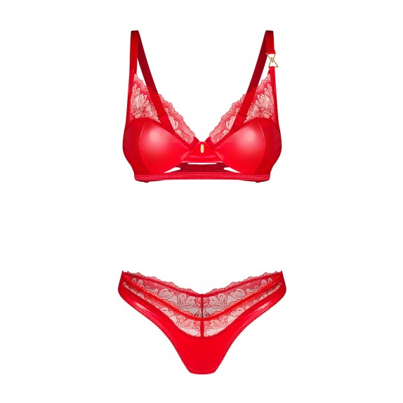 copy of COMPLETO INTIMO SEXY PER DONNA LUCIDO CON PIZZO SET 2 PZ ALIOSA