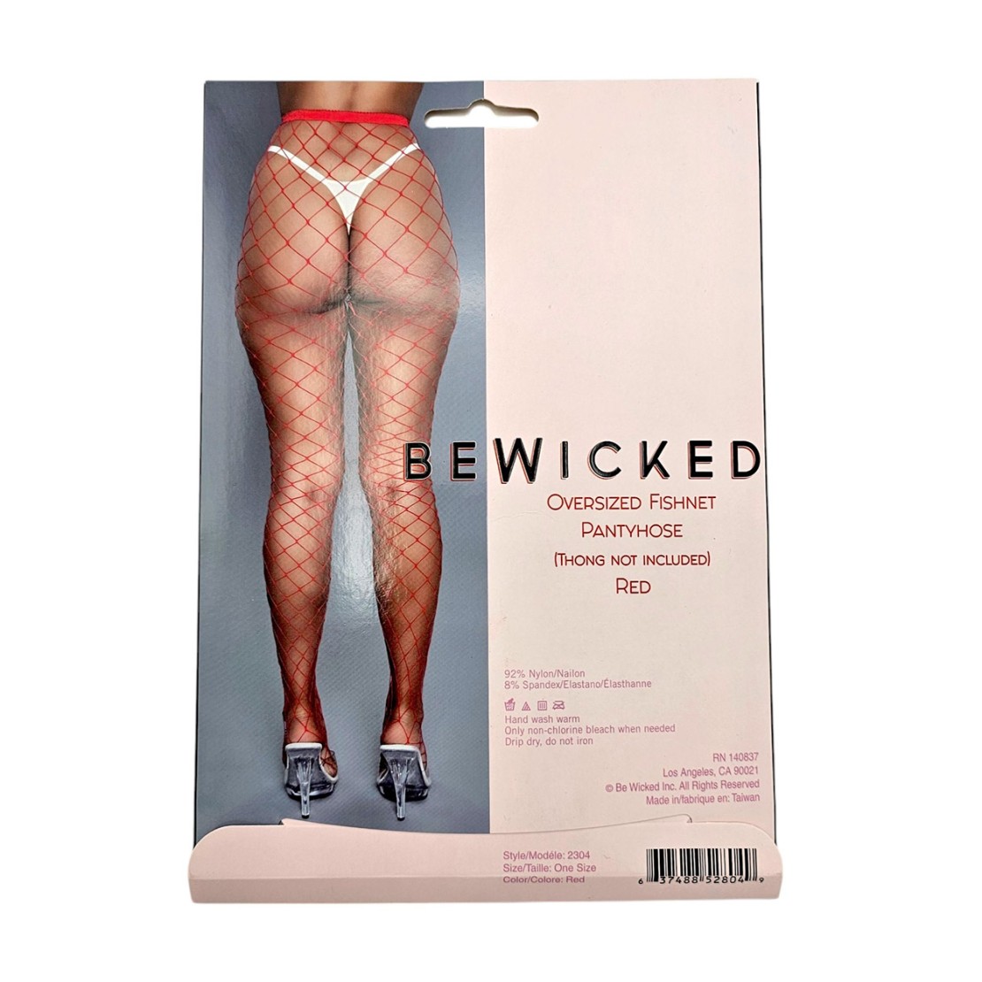 copy of COLLANT SEXY A RETE LARGA CON PIEDE ROSSO