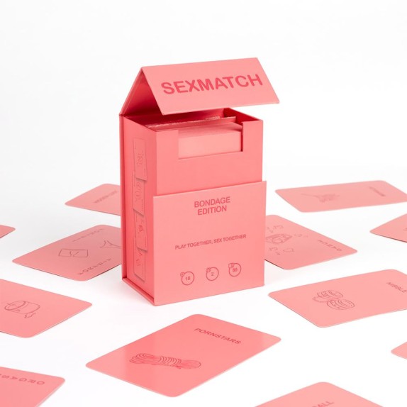 CARTE DA GIOCO SEXY PER COPPIA SEXMATCH BONDAGE EDITION