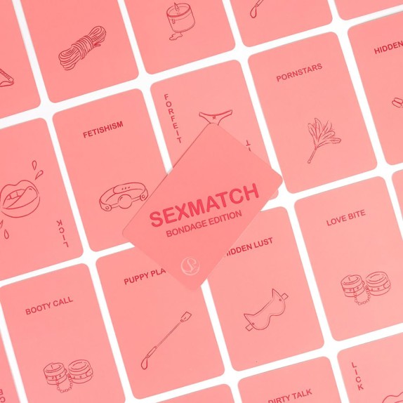 CARTE DA GIOCO SEXY PER COPPIA SEXMATCH BONDAGE EDITION