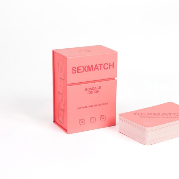 CARTE DA GIOCO SEXY PER COPPIA SEXMATCH BONDAGE EDITION