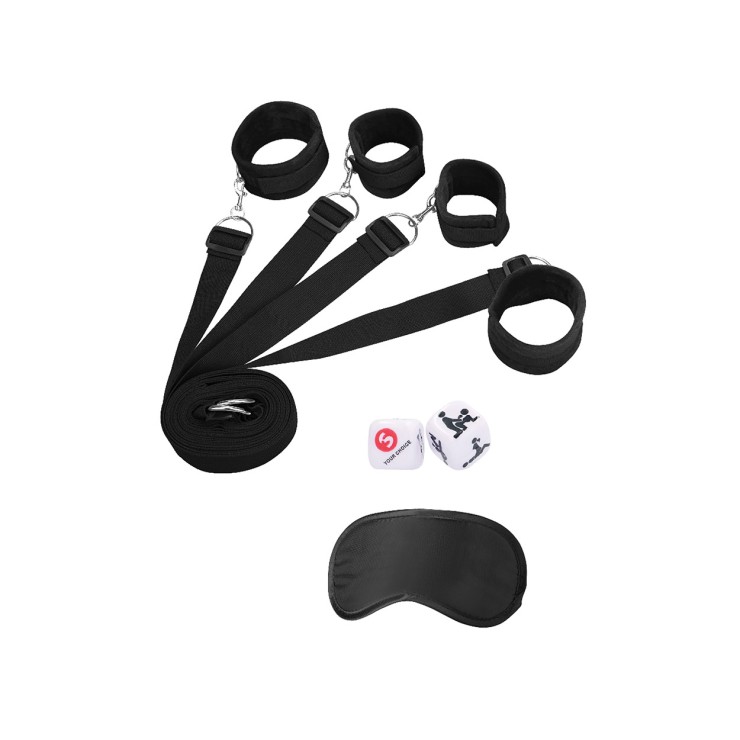 KIT COSTRITTIVO PER IL LETTO POLSI E CAVIGLIE CON... 2