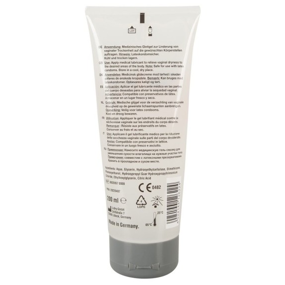 LUBRIFICANTE MEDICALE PERFORMANCE AD ACQUA CON SILICONE JUST GLIDE