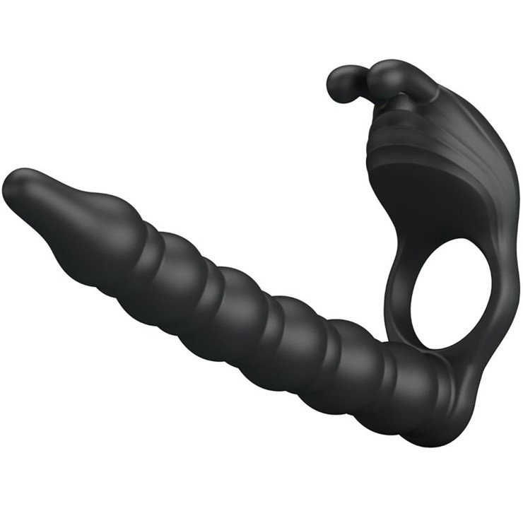 SEX TOY PER DOPPIA PENETRAZIONE DA INDOSSARE SUL PENE E... 2