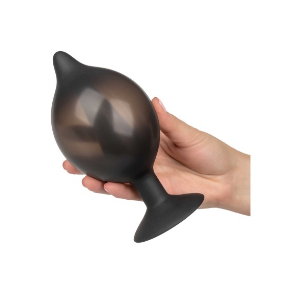 PLUG ANALE GONFIABILE STACCABILE CON VENTOSA SILICONE INFLATABLE PLUG