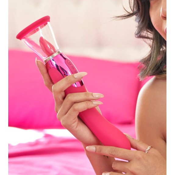 APEX SEX TOY 3IN1 CON COPPETTA CHE ASPIRA, LINGUA E VIBRAZIONE INTERNA