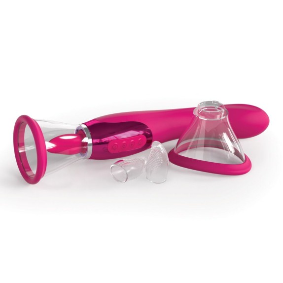 APEX SEX TOY 3IN1 CON COPPETTA CHE ASPIRA, LINGUA E VIBRAZIONE INTERNA