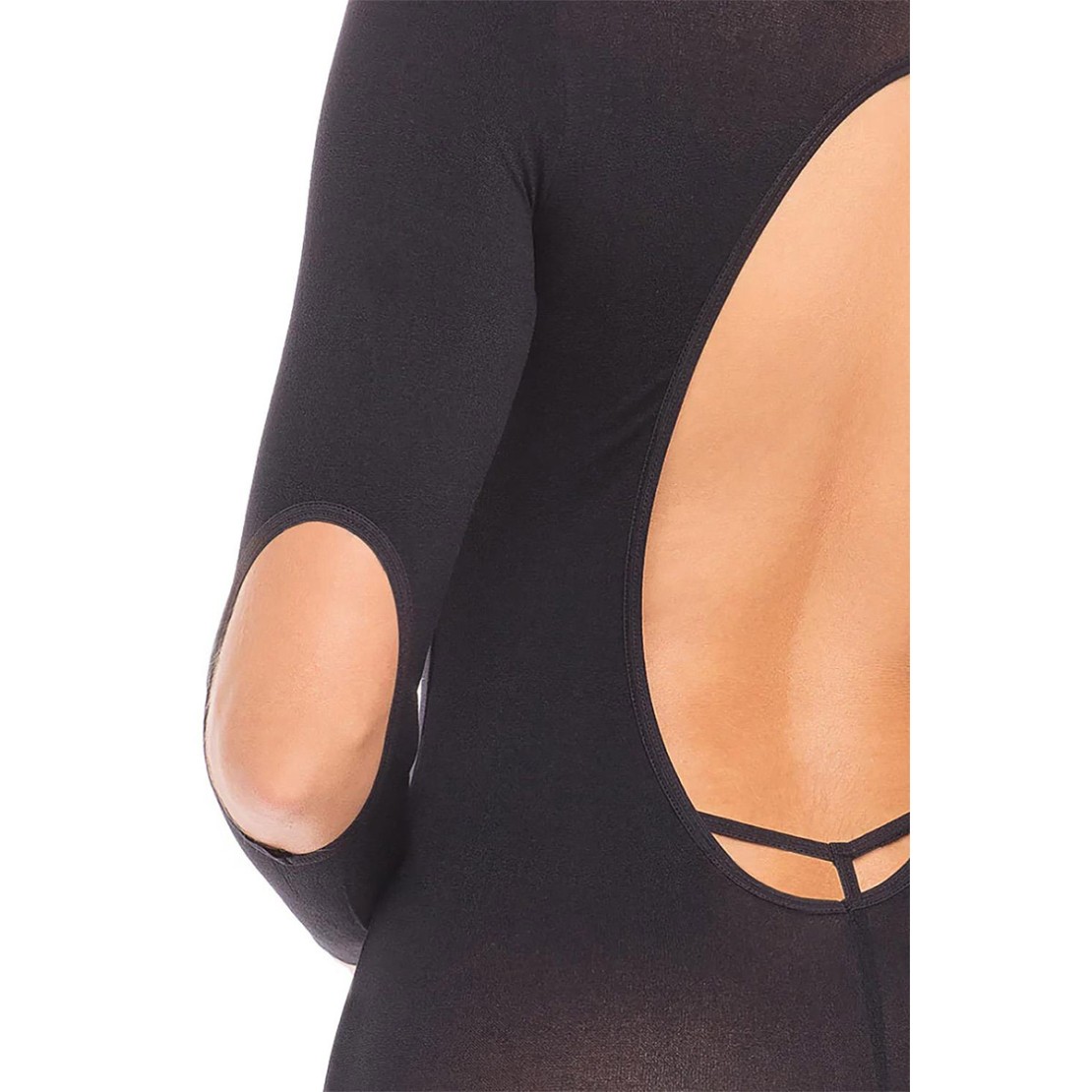 ABITO CORTO SEXY DA DONNA MANICA LUNGA CON...