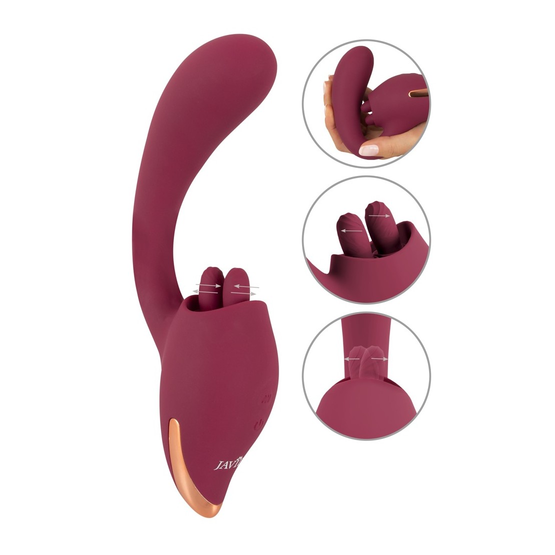 copy of VIBRATORE DOPPIO PER DONNA CON...
