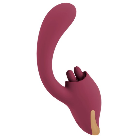 copy of VIBRATORE DOPPIO PER DONNA CON VIBRAZIONE PUNTO G E LECCA CLITORIDE