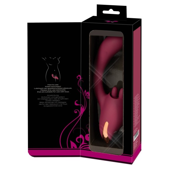 copy of VIBRATORE DOPPIO PER DONNA CON VIBRAZIONE PUNTO G E LECCA CLITORIDE