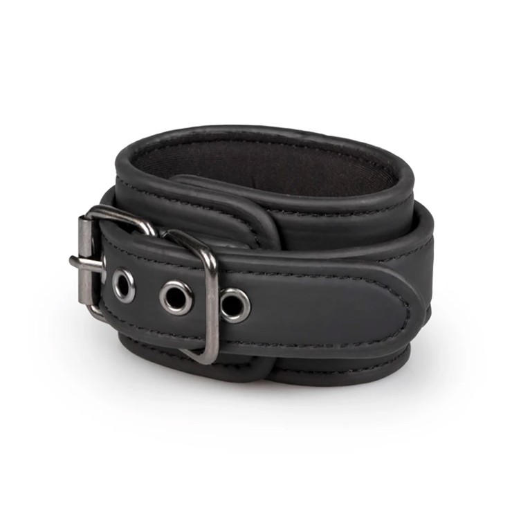 copy of MANETTE IN ECOPELLE NERO REGOLABILI 2