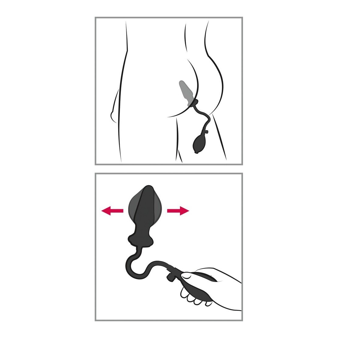 PLUG ANALE GONFIABILE ANAL EXPERT