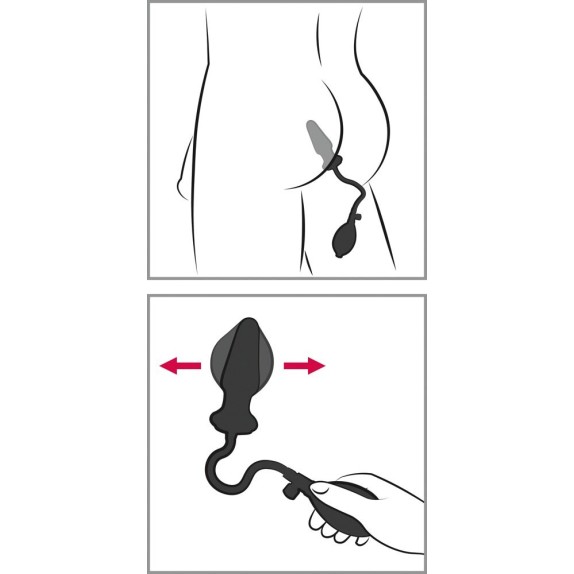 PLUG ANALE GONFIABILE ANAL EXPERT