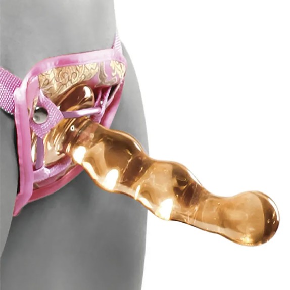 ICICLES STRAP ON PER DONNA FALLO IN VETRO