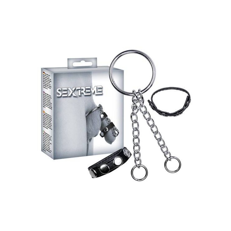 PENIS RING ANELLO PER PENE CON CATENELLE 2