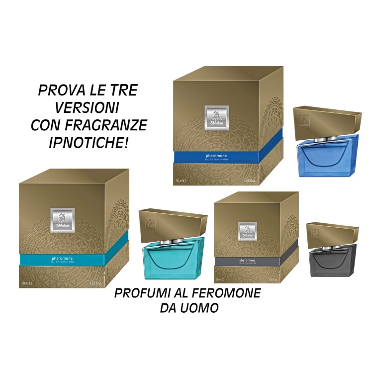 PROFUMO CORPO AL FEROMONE PER UOMO SHIATSU PHEROMONE MEN...