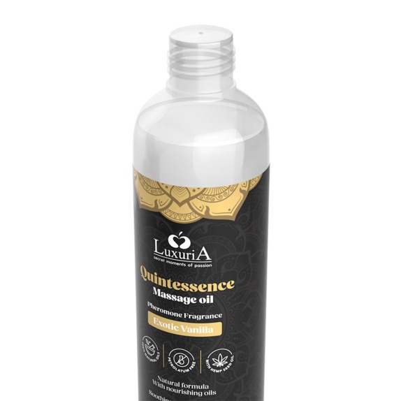 OLIO PER MASSAGGI ALLA VANIGLIA 150 mL EXOTIC VANILLA QUINTESSENCE