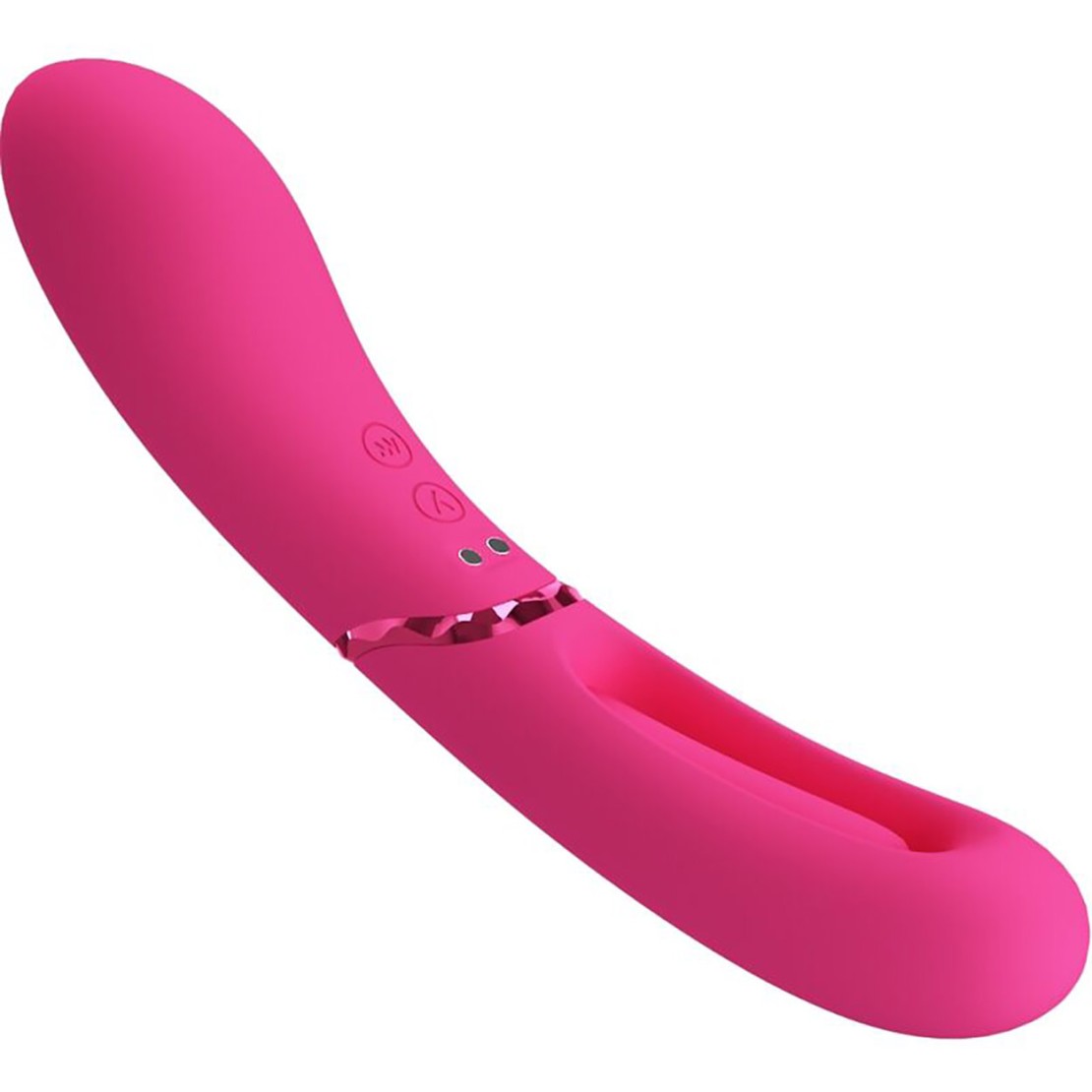 VIBRATORE DOPPIO USO VAGINALE SEX TOY CON...
