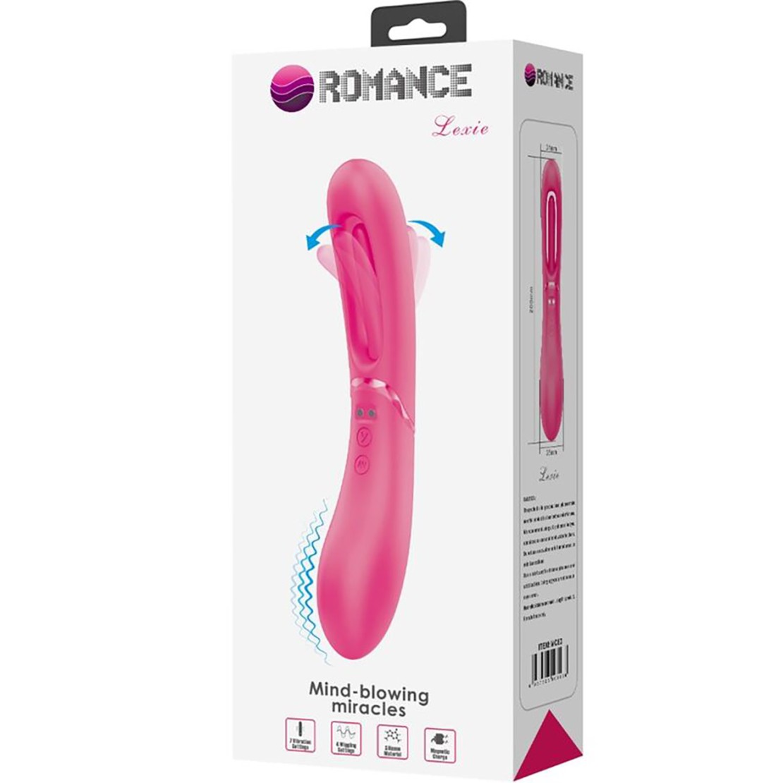 VIBRATORE DOPPIO USO VAGINALE SEX TOY CON...