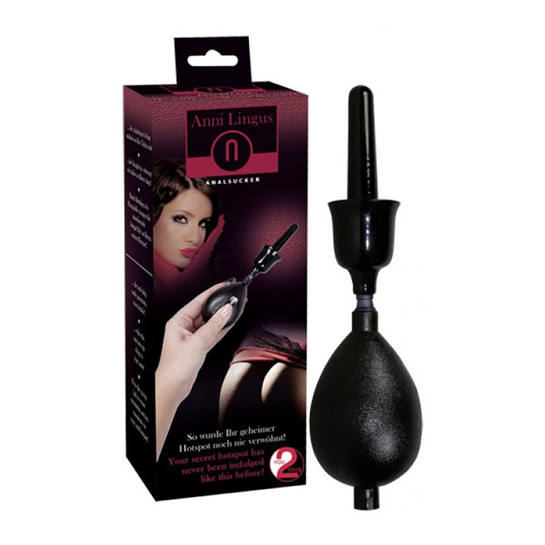 ANAL SUCKER TAPPO ANALE CON VENTOSA SUCCHIANTE