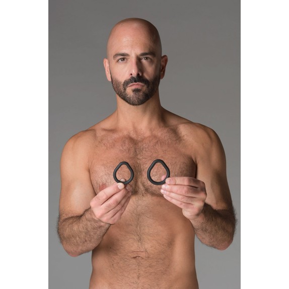 2 ANELLI PER PENE SILICONE M L EPIC HARD