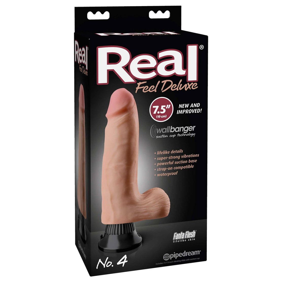 SEX TOY-VIBRATORE MORBIDO REAL FEEL DELUXE 19...