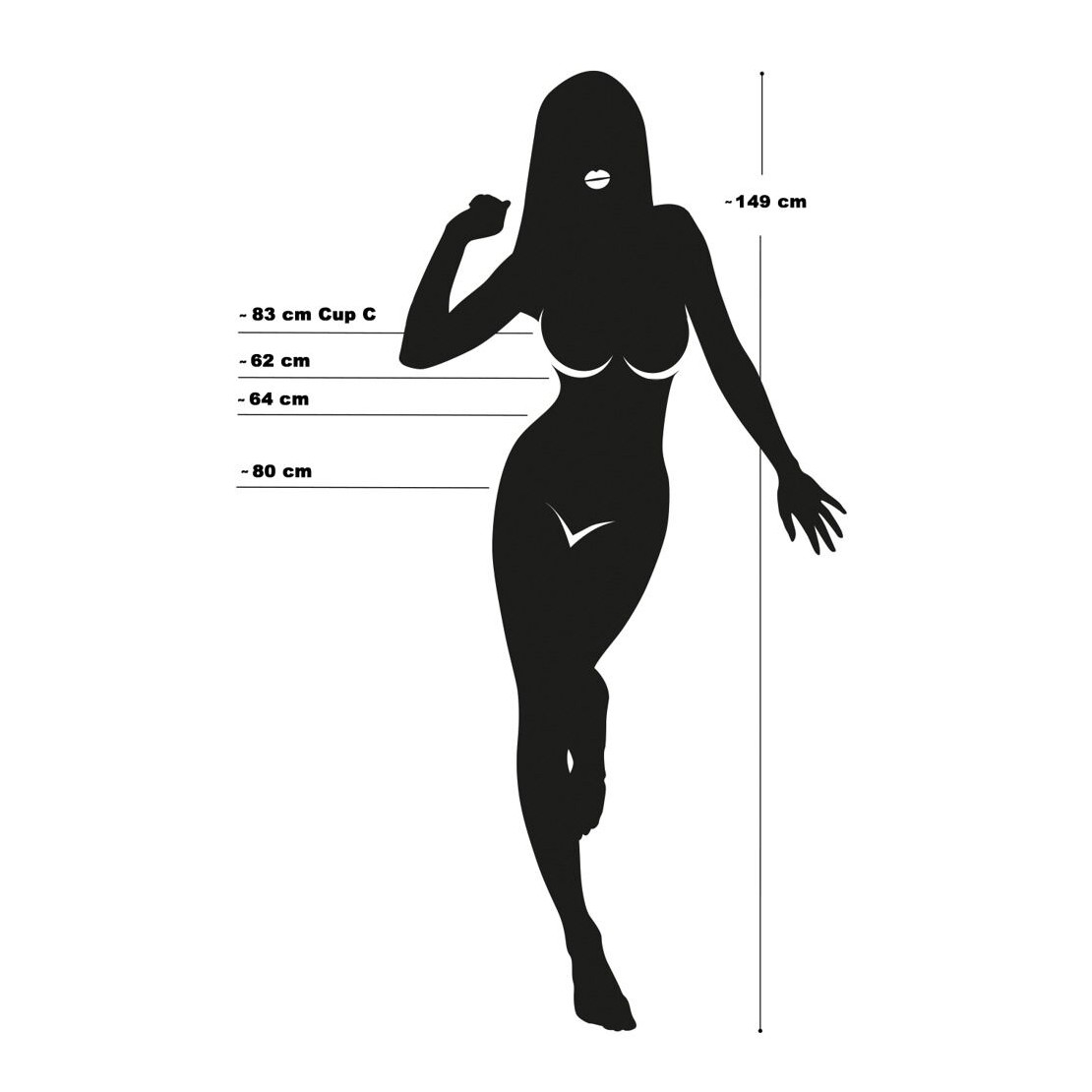 BAMBOLA GONFIABILE TETTONA PAMELA