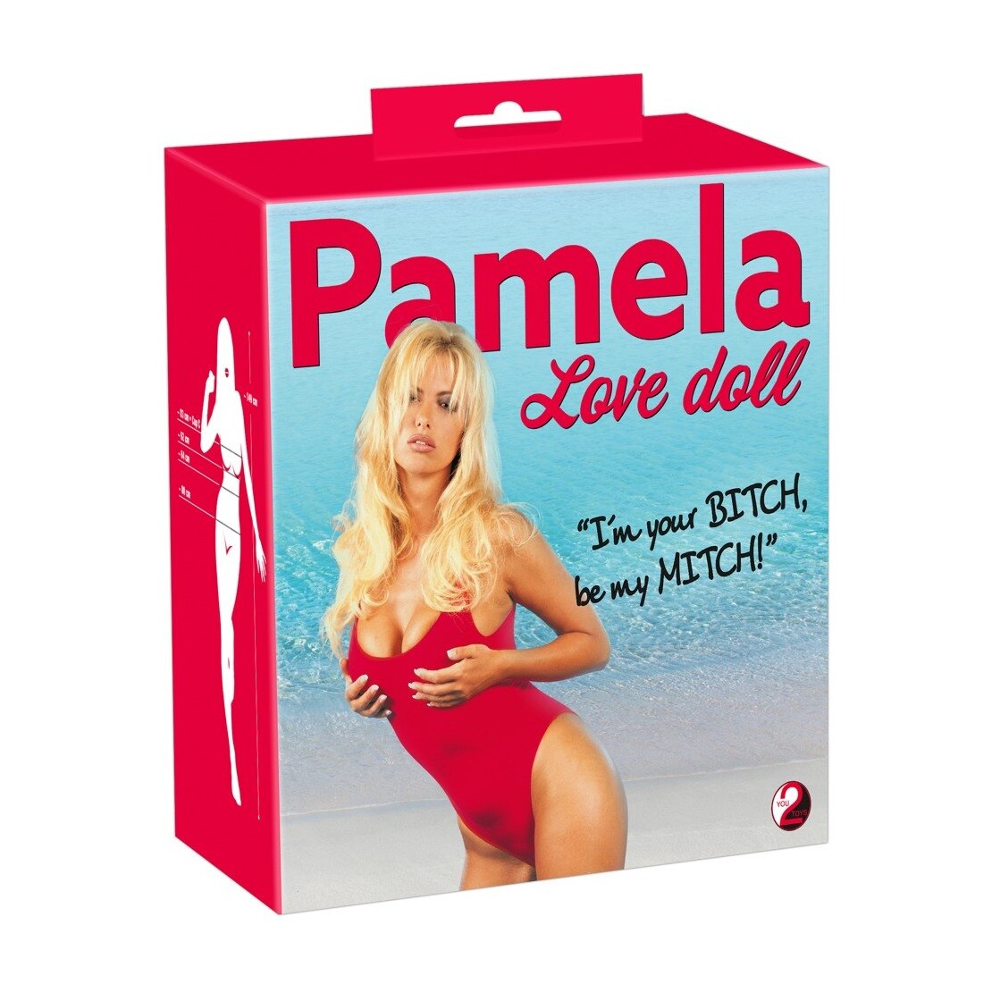 BAMBOLA GONFIABILE TETTONA PAMELA