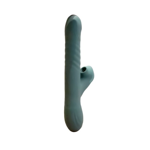 VIBRATORE RABBIT 4 IN 1 CON MOVIMENTO SU E GIÙ, RISCALDANTE E SUZIONE